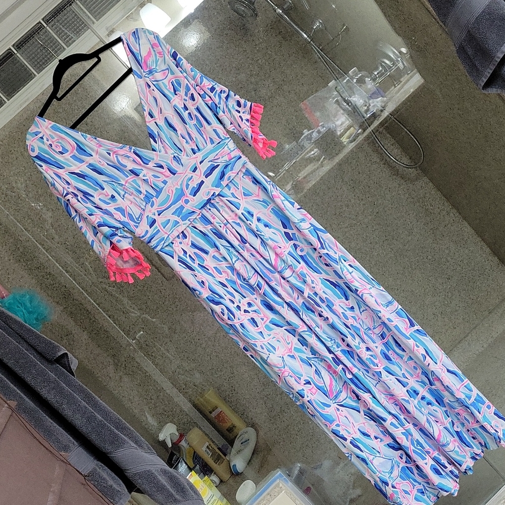 SOLD Lilly pulitzer parigi maxi (hemmed)
